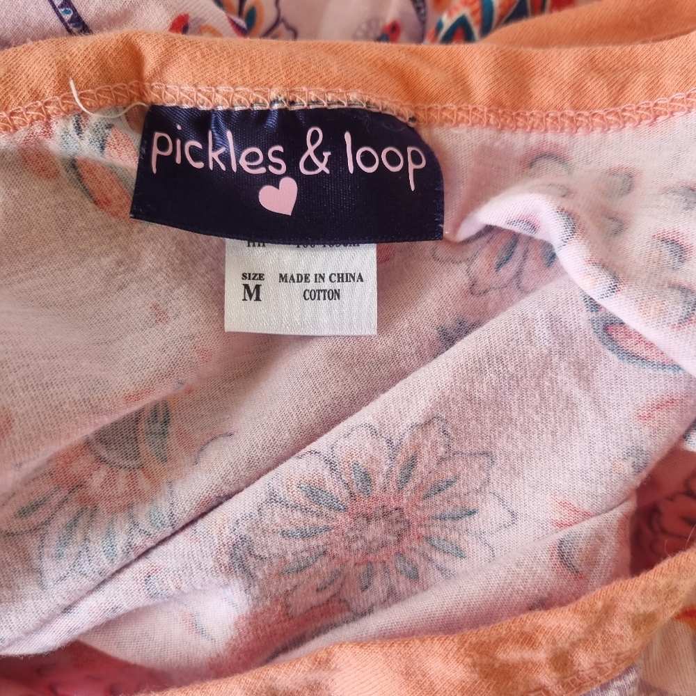Pickles & Loop 2 Piece Short Pyjama Set Size Medium - Picture 8 of 8